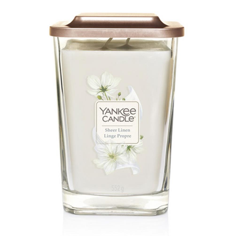 Yankee Candle Sheer Linen Elevation Large Jar £18.19